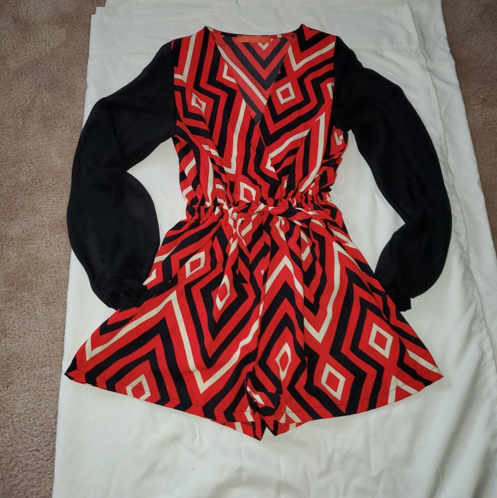 Chiffon Romper